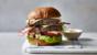 Spicy beef burger