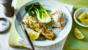 Thai steamed salmon
