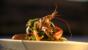 Langoustine and samphire stir fry