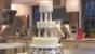 Traditional spring wedding cake 