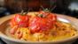 Turmeric tomatoes with yoghurt