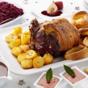 Ultimate roast beef Christmas dinner