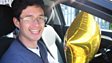 What happens to a helium balloon in a car?