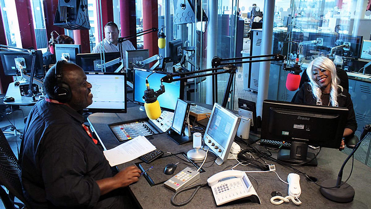 Bbc World Service Focus On Africas Presenter Paul Bakibinga Interviewing Nigerian Singer 