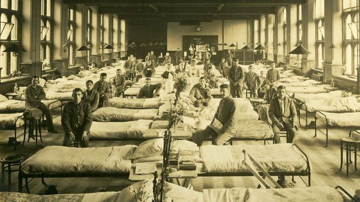 BBC World War One At Home, Armstrong College, Newcastle Military