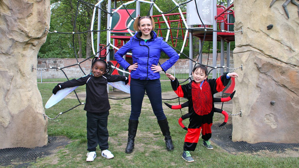 BBC - CBeebies - Nina and the Neurons, Get Building, Spiders' Webs