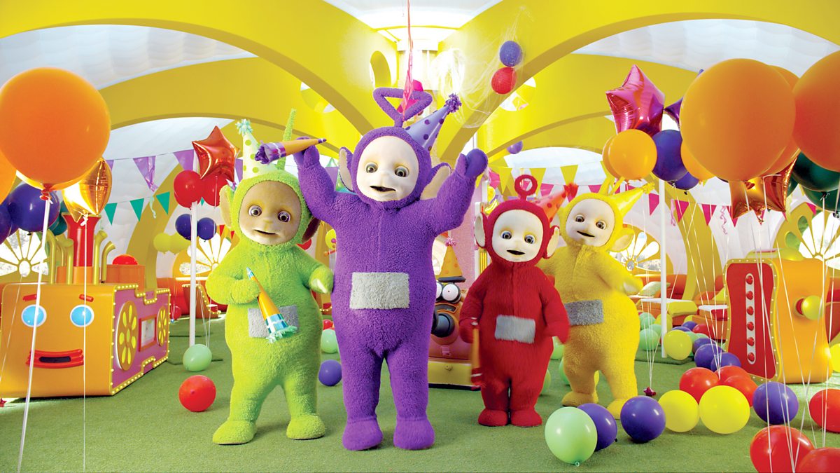 Teletubbies Balloons Lucky Mature Pussy