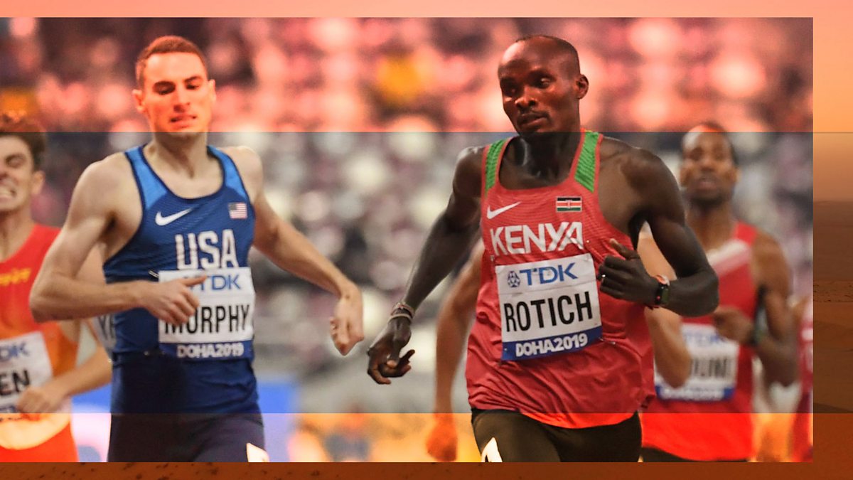 BBC Sport World Athletics Championships Doha 2019 Mens 800m Final