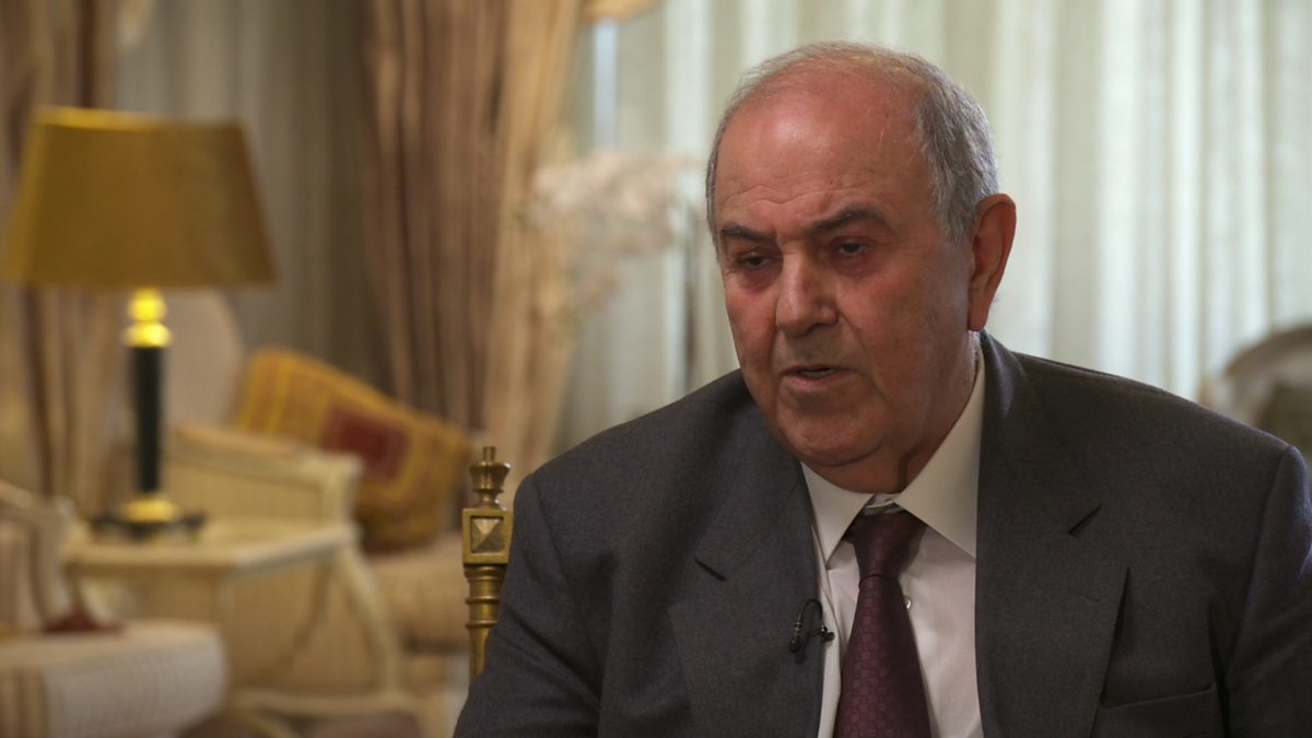 BBC News HARDtalk Ayad Allawi Iraqi Vice President 2016 2018