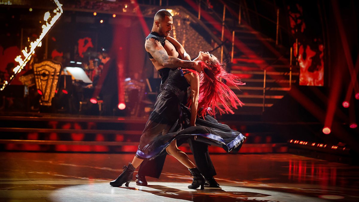 Bbc One Strictly Come Dancing Series Week Tyler West Dianne