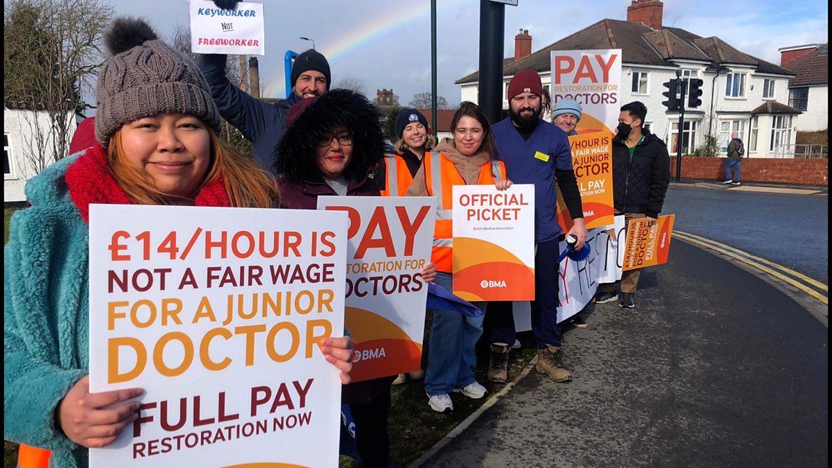 BBC Radio Humberside David Burns 13 03 2023 Junior Doctors In