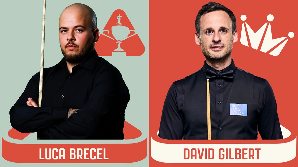 BBC Sport Snooker World Championship 2024 Live Luca Brecel V David