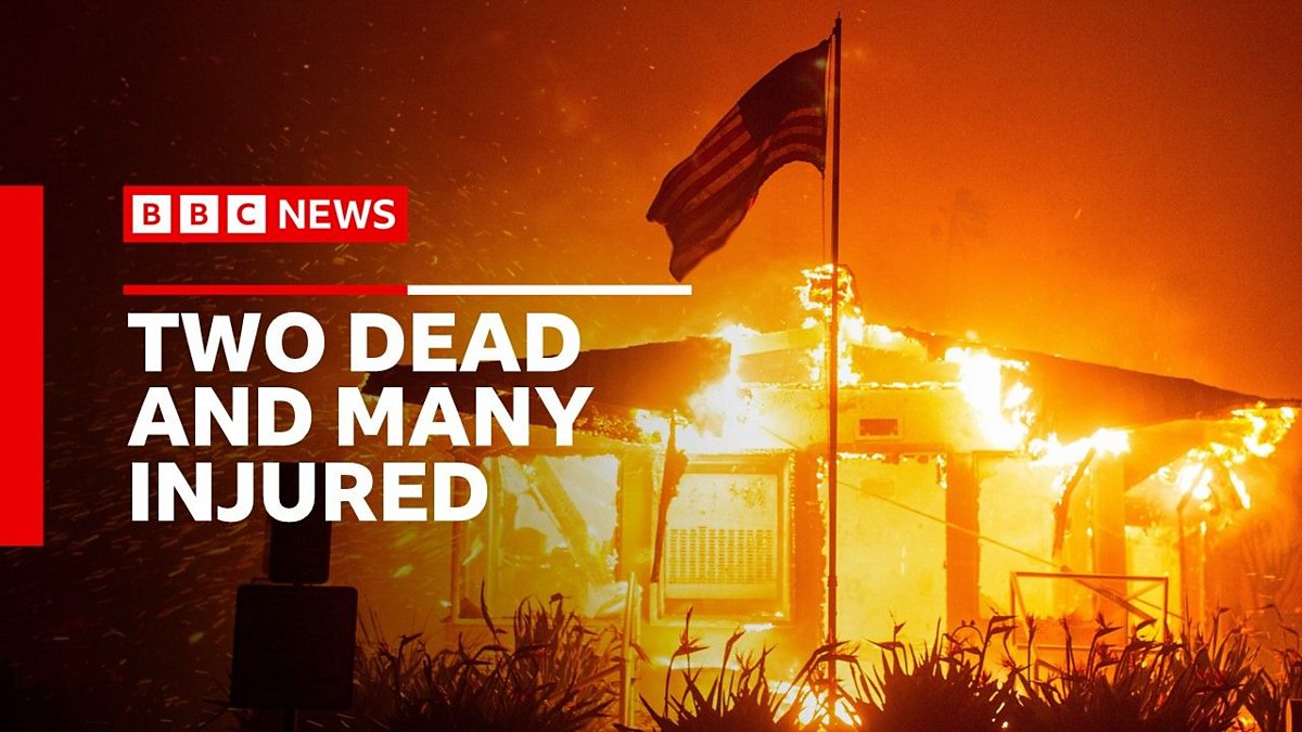 BBC News Fatal Wildfires Rage In California