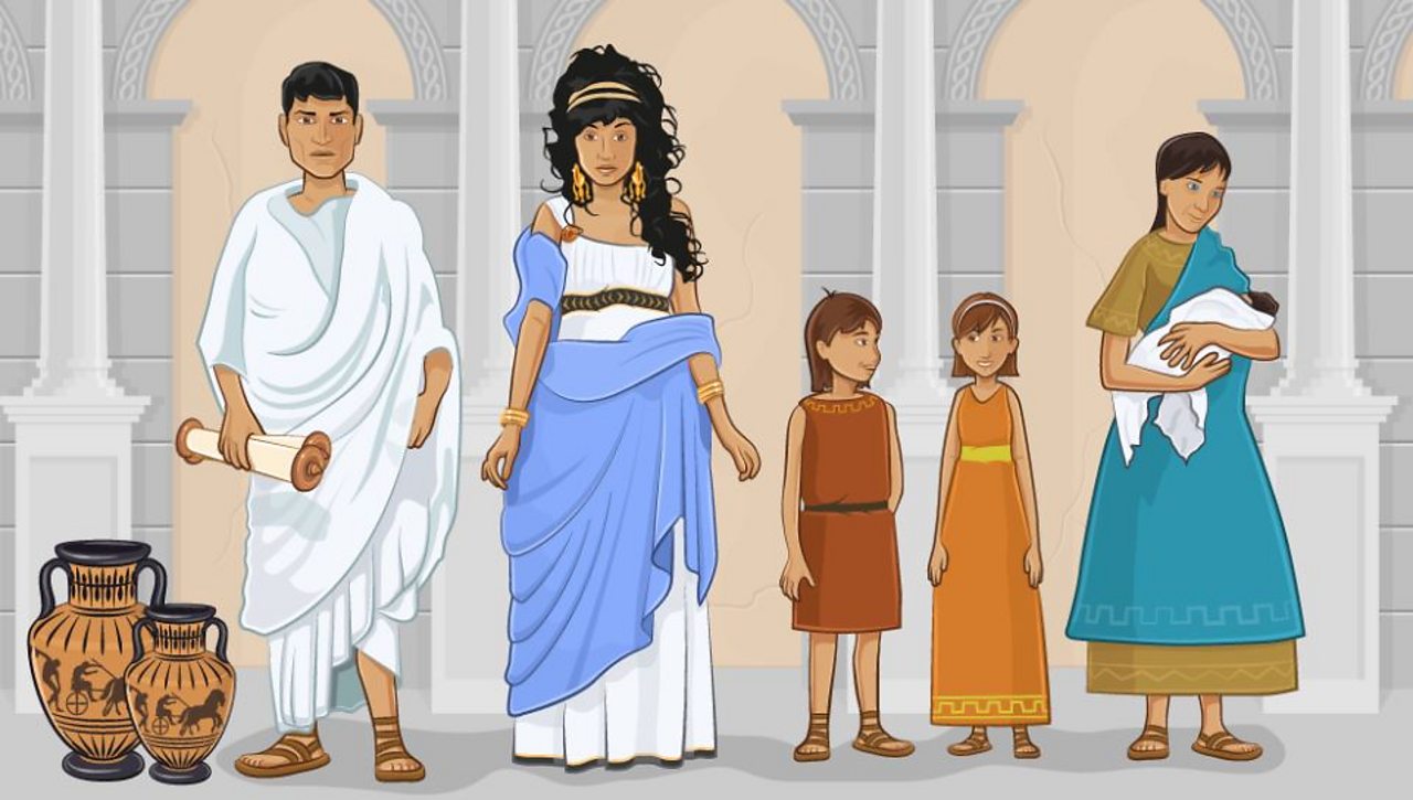 Семья древних греков