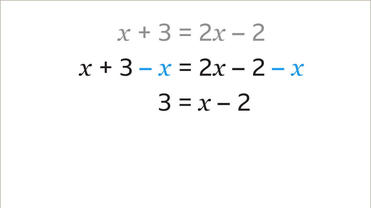 Solving Equations With Fractions KS3 Maths BBC Bitesize BBC Bitesize