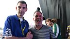 Westwood and Chris Moyles at Hackney Weekend 2012