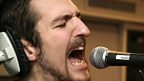 Frank Turner in the Live Lounge - 12 Jan 2009 - 1