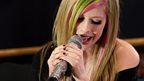 Avril Lavigne in the Live Lounge - 8 March 2011 - 4