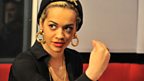 13 Feb 12 - Rita Ora in the Live lounge - 2