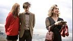 Amy, the Doctor and River Song