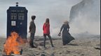 The Doctor, Amy and River