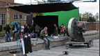 Filming the Hospital Rooftop