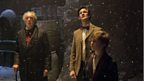 Kazran Sardick with the Doctor and his Younger Self.