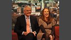 John Major and Catherine Tate