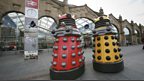 Daleks Invade Sheffield Rail Station