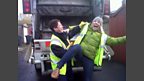 Natasha Perdue - Olympic weightlifter and bin lady