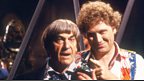 Colin Baker, the Sixth Doctor...