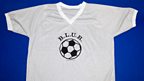 B.L.U.R. football t-shirt