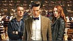 The Doctor, Amy and Rory…