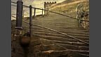Steps leading up from Whitby Harbour