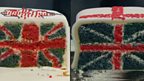 Episode 1 - Cakes - Stuart and Peter's union jack cakes