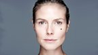 Heidi Klum has gone BearFaced. "I am so proud to be taking part in this year’s BBC Children in Need Bearfaced campaign.