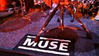 The Radio Theatre stage gets a Muse makeover