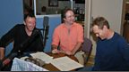 "Gunvald Larsson, Martin Beck and Lennart Kollberg were all gathered at the police station in Kungsholmsgatan."