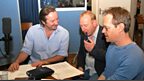 "Back in his office Martin Beck begins to sum up the situation. Working with him are Kollberg and Melander."