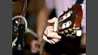 Guitar close up