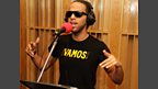 Aggro Santos was in the Live Lounge
