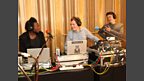 Magnetic Man were in the Live Lounge