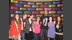 Staff at the Ibero University radio station