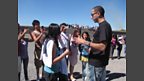 Target gets mobbed by Mexican schoolgirls ... again!