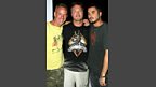 Zane, Pete and Norman on the balcony