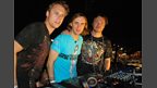 Pete Tong with David Guetta & Armin Van Buuren on top of the truck at the Salvador Carnival in Brazil