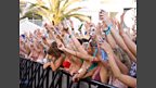 Fans at Radio 1's Free Party