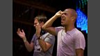 Erick Morillo and Pete Tong at Radio 1's Free Party