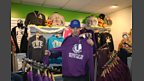 Westwood gets kitted out with UWE merch!
