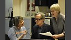 Suzanne, Bill and Geraldine rehearsing